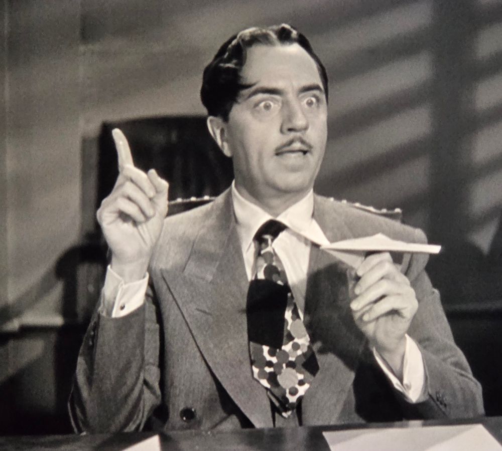 William Powell in LOVE CRAZY