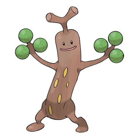 official artwork of the pokemon Sudowoodo