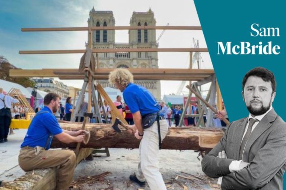 Skilled manual labourers are the real stars of Notre Dame restoration. It's time we all gave tradespeople the credit they deserve