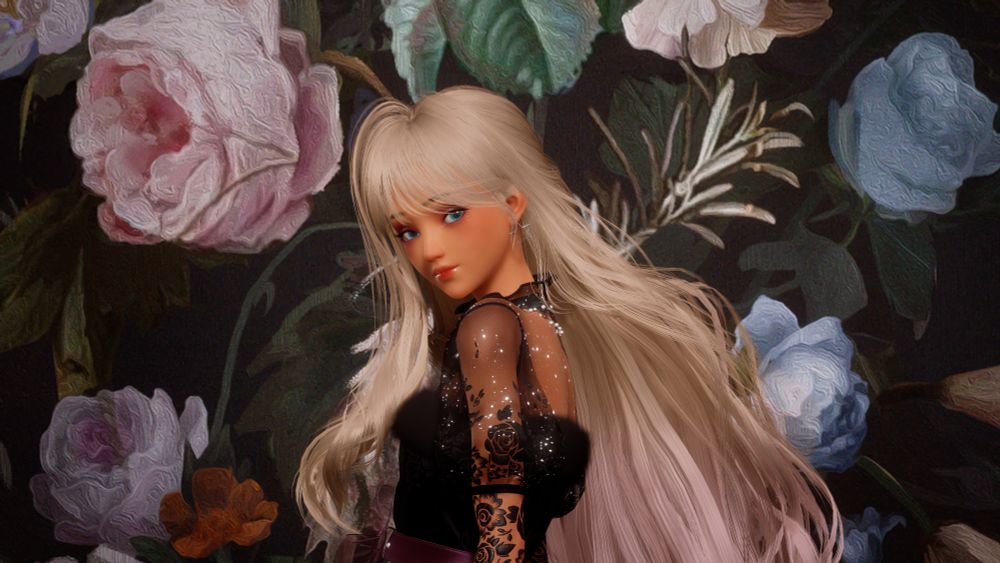 My Life Makeover character posing for the camera.