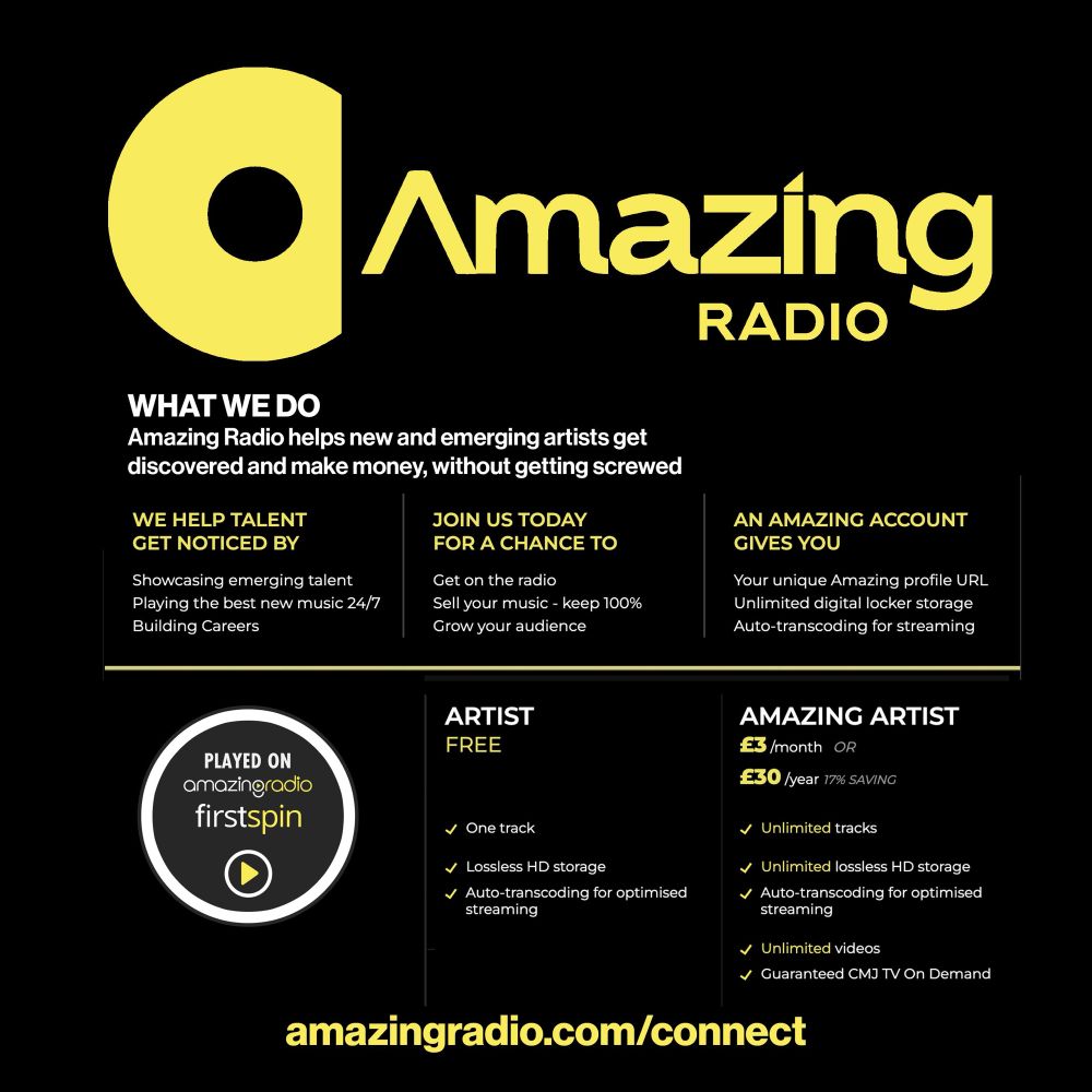 *CALLING GRASSROOTS MUSIC MAKERS* My best advice for independent artists & labels right now is to get an account at Amazing Radio and upload your music there. Loads of professional radio pluggers are now doing this to add traction & profile for their new releases. Crucially, you don't have to be a 'new' or 'emerging' artist - or even based in the UK - to qualify. Of course if you ARE any of those things, you should definitely be uploading to BBC Introducing as well, for all the reasons I've been banging on about for years. But my top tip is to consider uploading your tunes to Amazing as well. Since the station plays new music 24/7 it offers a greater chance of airplay, an international reach, an outlet for your videos, and the chance to sell your tunes direct to listeners. And it's dirt cheap: an artist account only costs three quid a month for unlimited uploads - from anywhere in the world. Try it for a couple of months and I reckon you'll find it's the best £6 you ever spent... See Linktree in biog for URL. @amazingradiouk @amazingradio