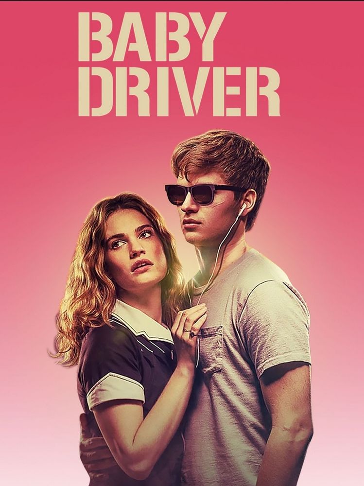 Movie poster for Baby Driver.