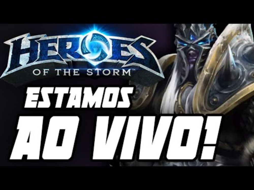 HOTS: RANKED E GAMEPLAY AO VIVO! | Heroes of the Storm gameplay em português PT-BR