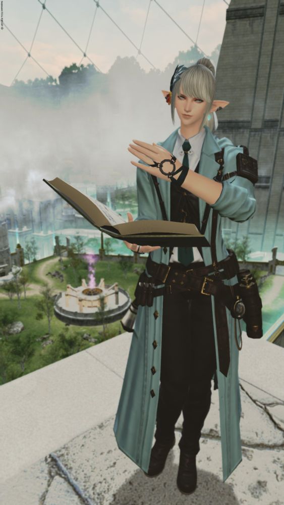 an elezen from ffxiv