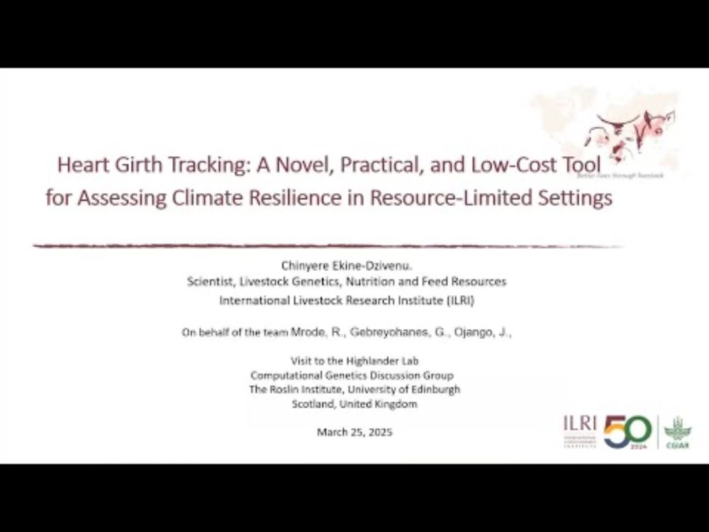 Chinyere Ekine-Dzivenu: Heart Girth Tracking: A Novel, Practical, and Low Cost Tool