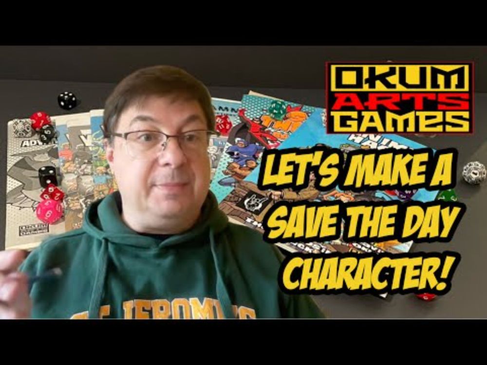 Save the Day Character Creation One