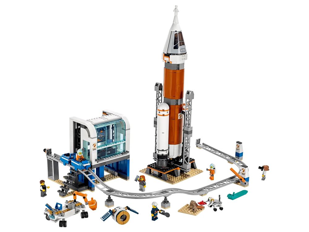 Lego space rocket set.