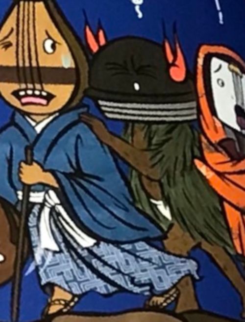 こんやは なんのぎょうれつ？(絵本)より