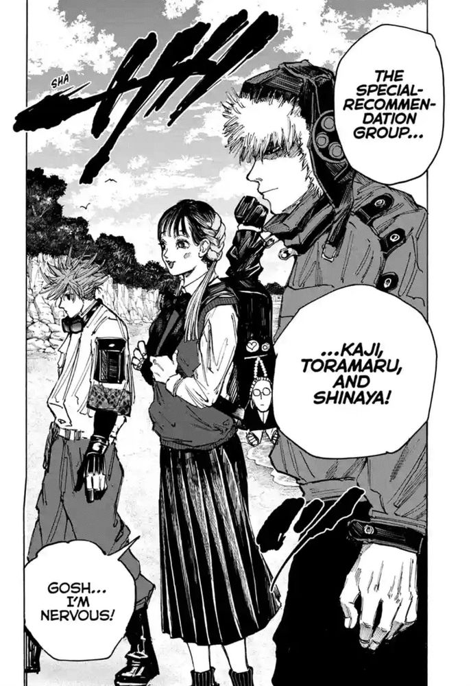 A panel from the manga Sakomoto Days chapter 62