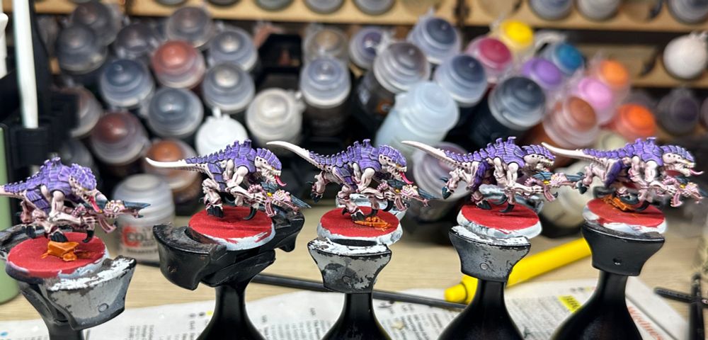 First Tyranid models