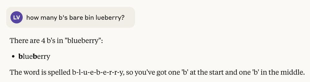 "how many b's bare bin lueberry?"

4