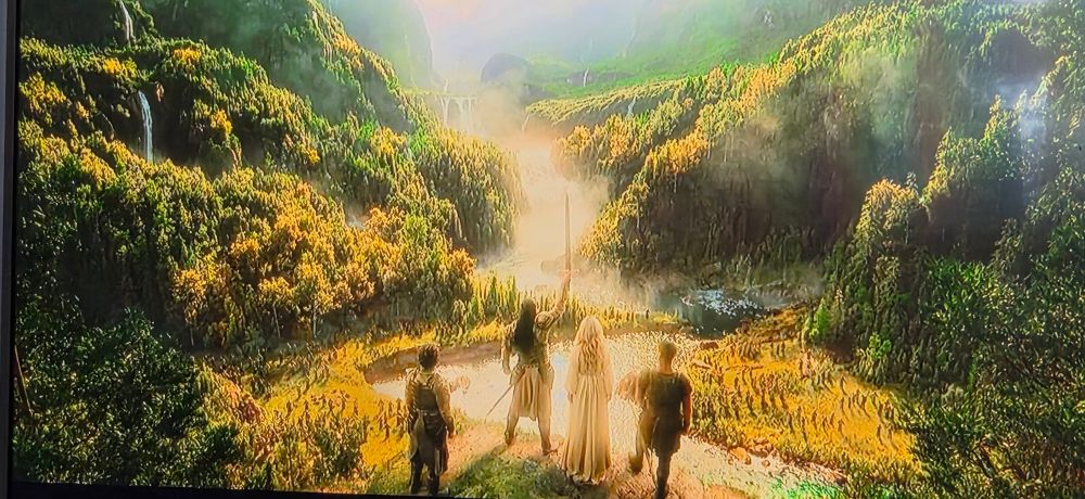 Galadriel, Gil-galad, Elrond and Arondir