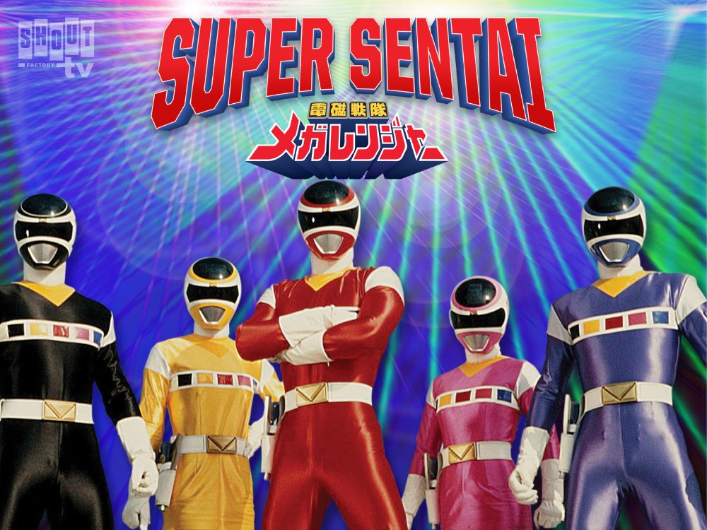 The five main Megarangers