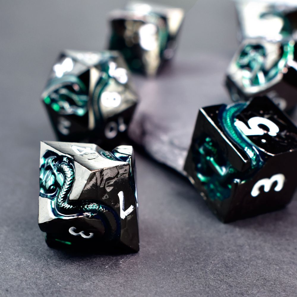 Which one do you prefer?

Voidstone Serpent’s Dagger Dice is available now: https://ruledice.com/products/voidstone-serpent-s-dagger-dice

Use code: D3TM3MT04WVX for 20% off at checkout!