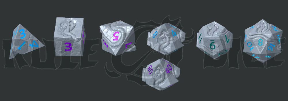 Check out our incoming brand new dice! 💥🌋😲👉🎲🐍🐍🐍🐍🐍🐍🐍

A venomous snake🐍 coiled around your dice, with deadly daggers🗡 intertwined!

How insane is this?! Tell us what you think NOW!

Please look forward to the official release of this dice! 😄👉🎲🐍