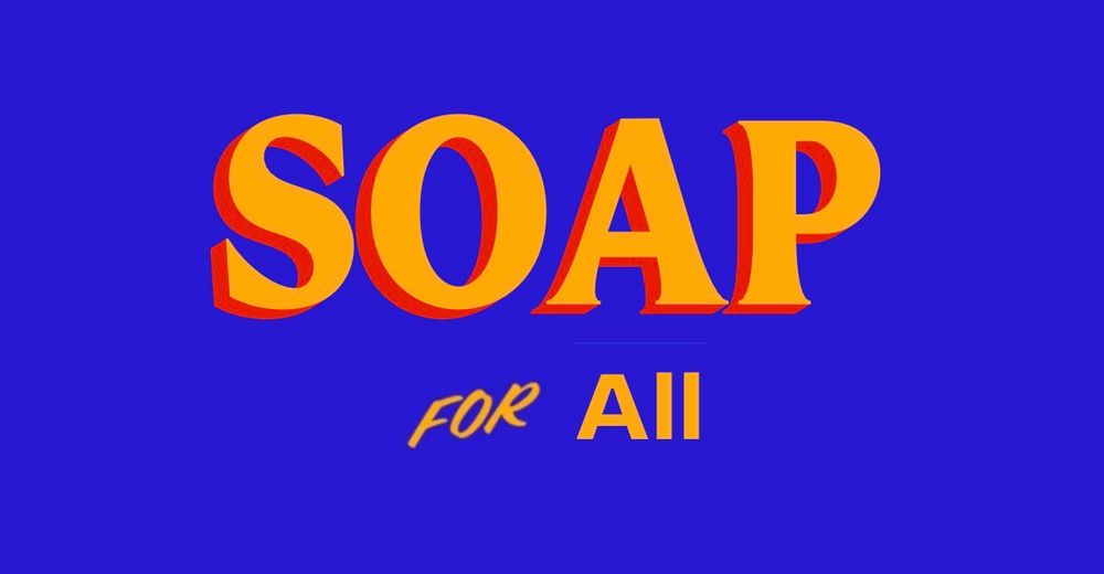 Banner says Soap For All