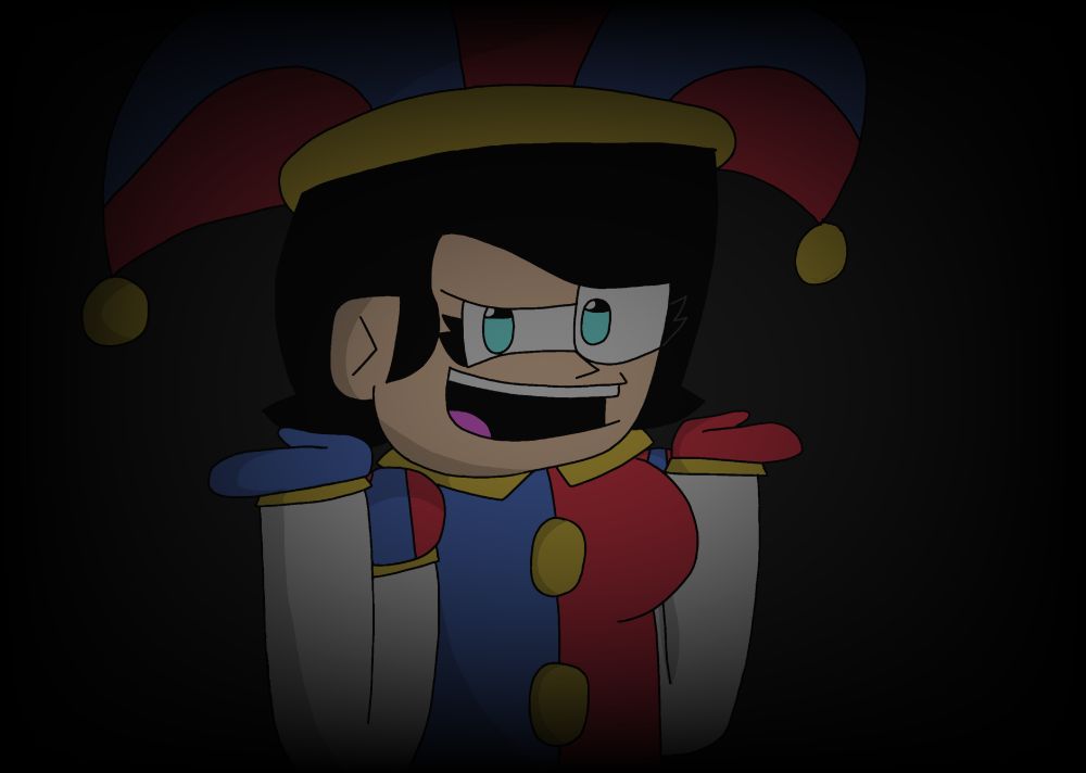 Rachel dressed as Pomni