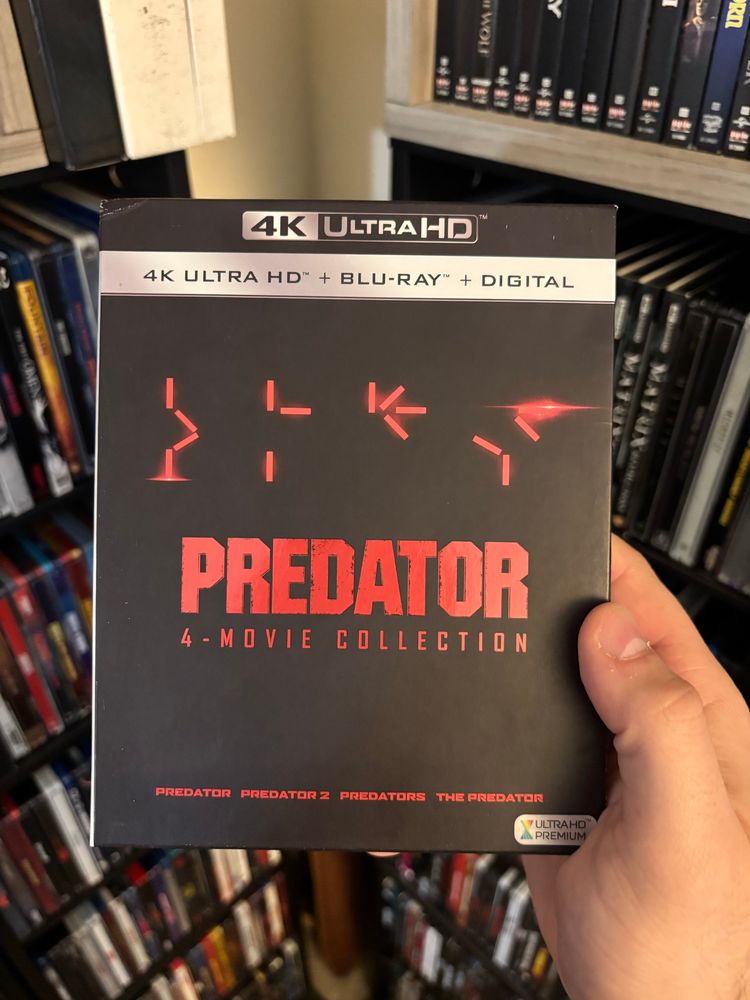 A slightly rough copy of Predator: 4-Movie Collection in 4K