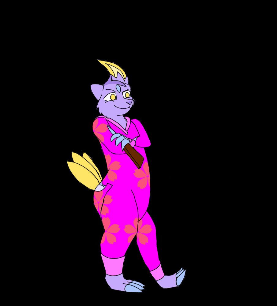 And this is the cute little rascal in patterned pajama.