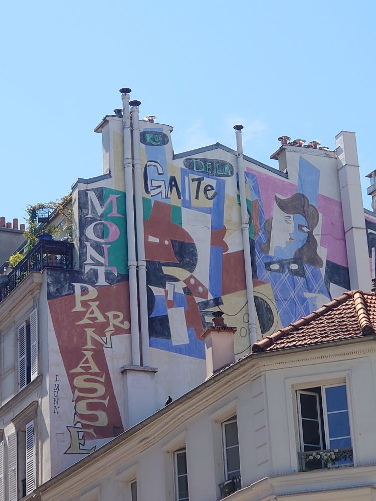 Street art à Montparnasse 