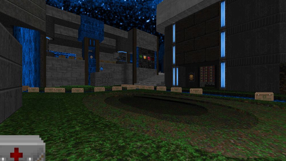 Near the starting area