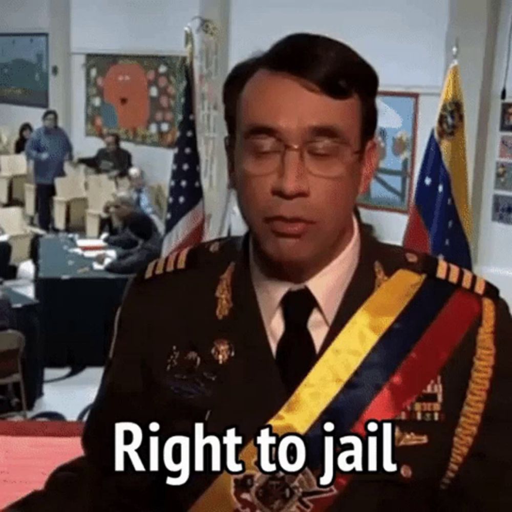 Right To Jail Jail GIF