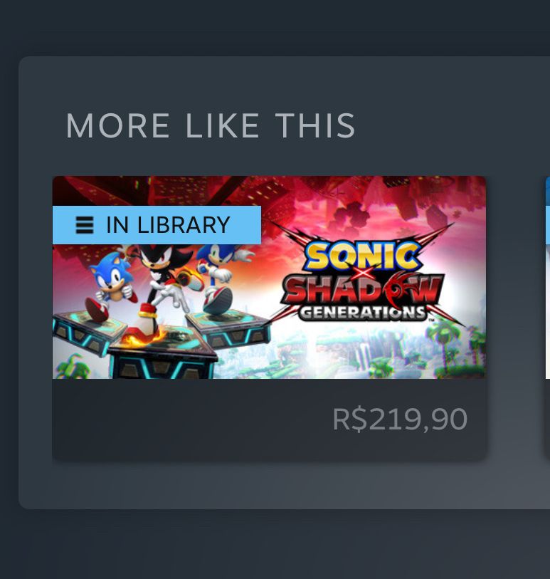 More like this: Sonic X Shadow Generations