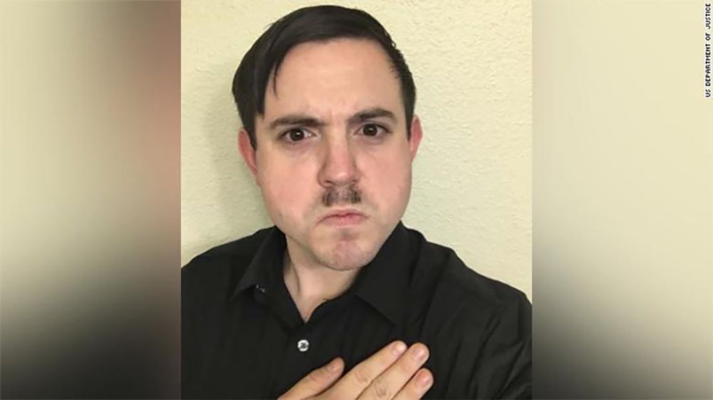 Timothy Hale-Cusanelli, jailed for participation in Jan. 6 riots, reportedly told co-workers 'Hitler should have finished the job'; Trump campaign denies affiliation