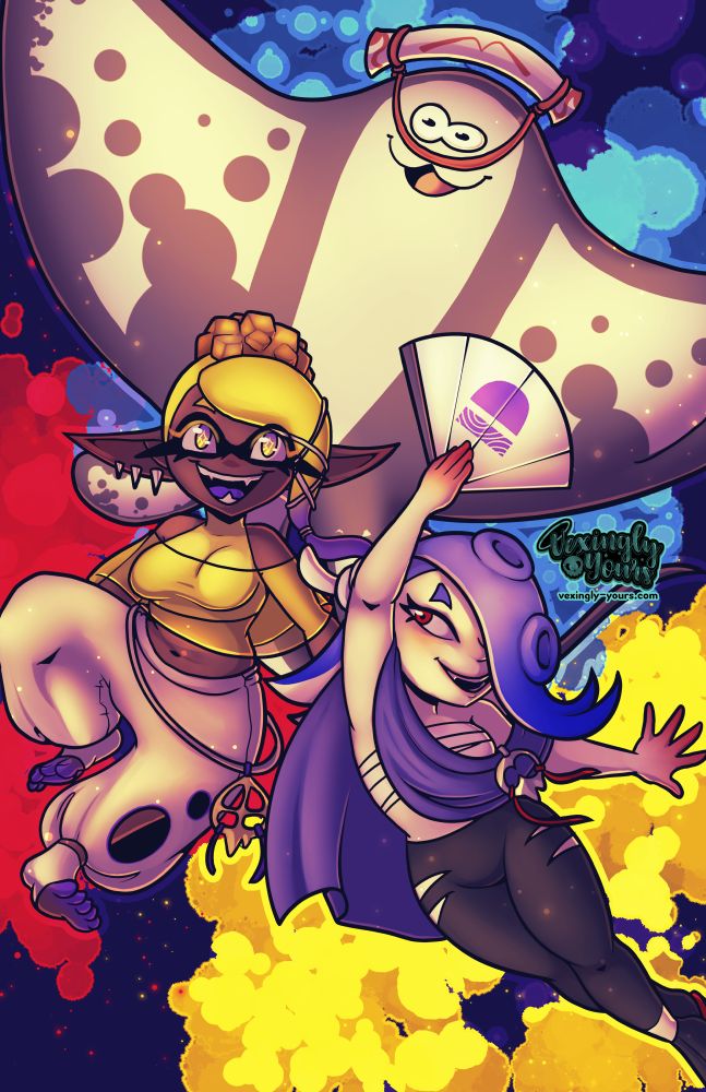 Deep Cut - Frye, Shiver, and Big Man from Splatoon 3