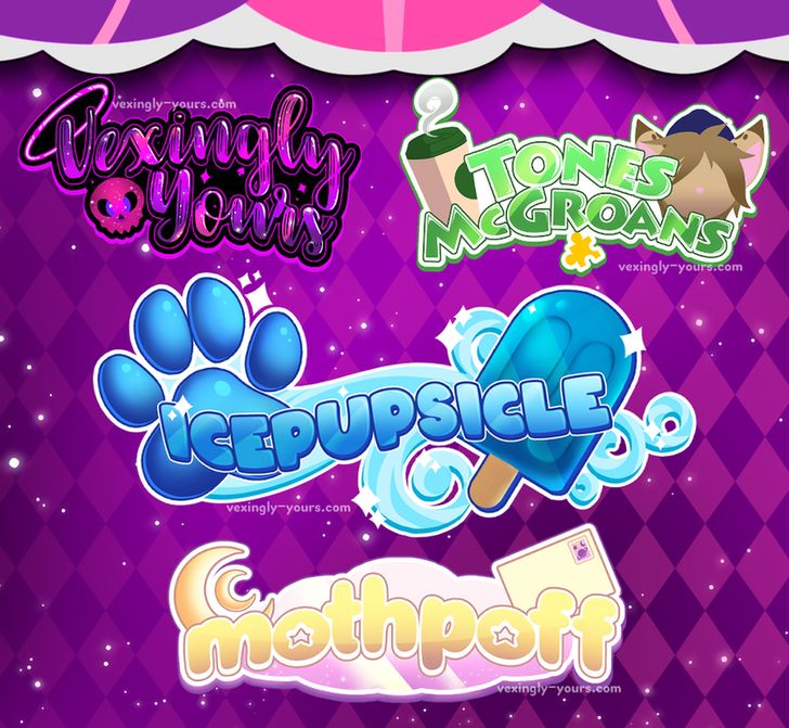 vtuber logos