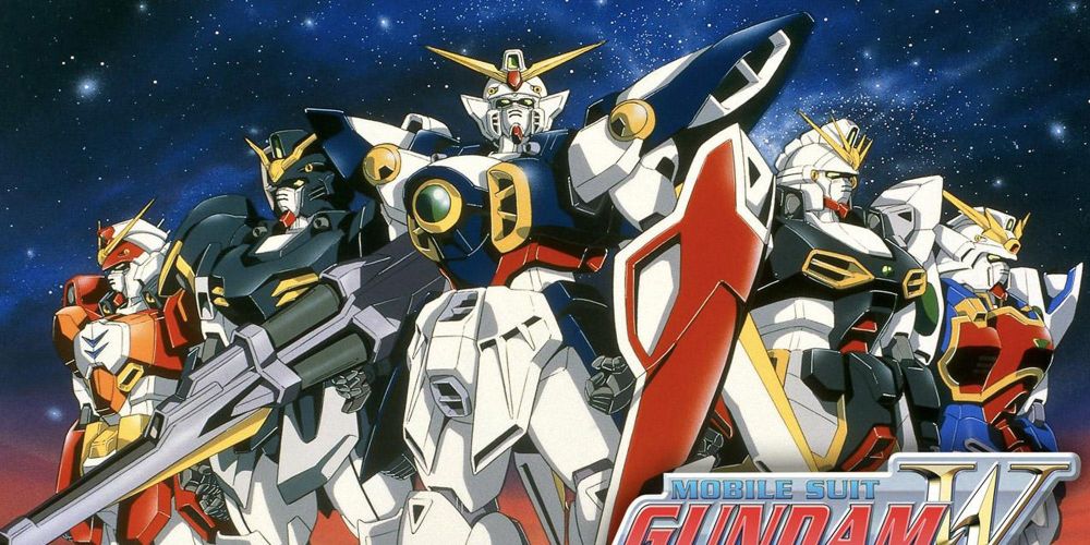 Gundams Heavyarms, Deathscythe, Wing, Sandrock, and Shenlong