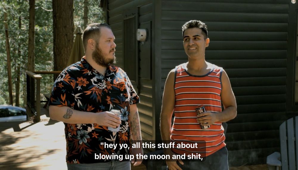 [Continued] "hey yo, all this stuff about blowing up the moon and shit,"