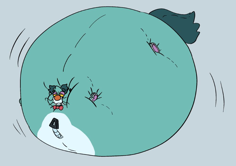 big round fatfur permablimp binturong being big and round