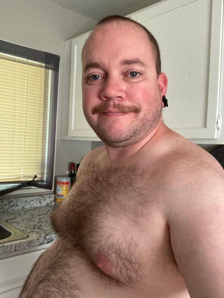 Me and my hairy chest. 