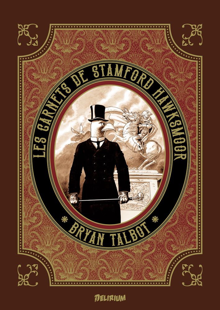 The cover of the French edition Casebook of Stamford Hawksmoor, and anthropomorphic graphic novel by Bryan Talbot