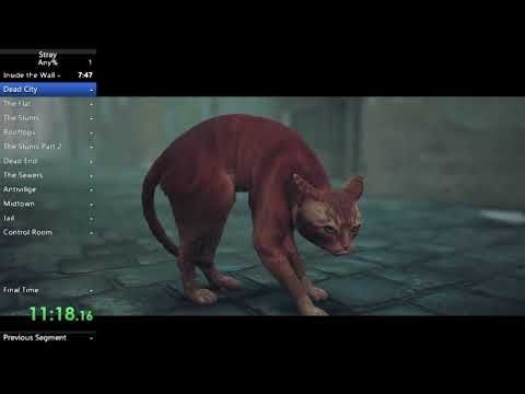 OFFICIAL(unoffical) STRAY SPEEDRUN WORLD RECORD ON SWITCH