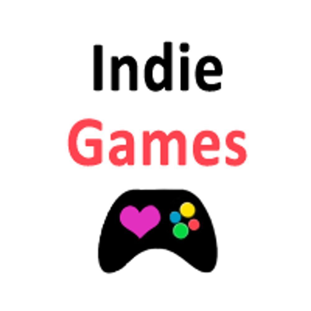 Gamepad controller below the title "Indie Games"
