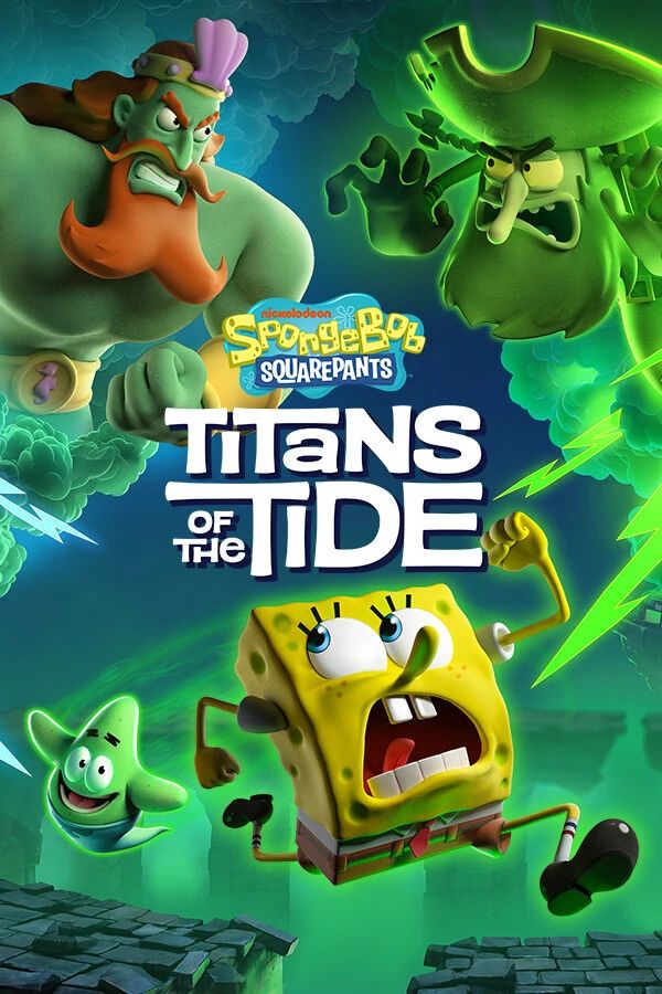 A poster for SpongBob SquarePants: Titans of the Tide.