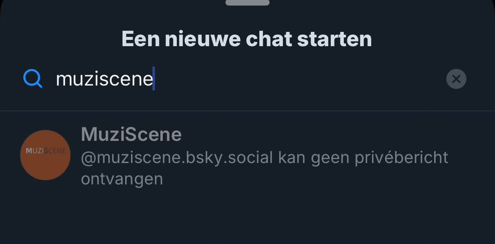 Ik kan muziscene geen DM sturen om een boek te winnen. 