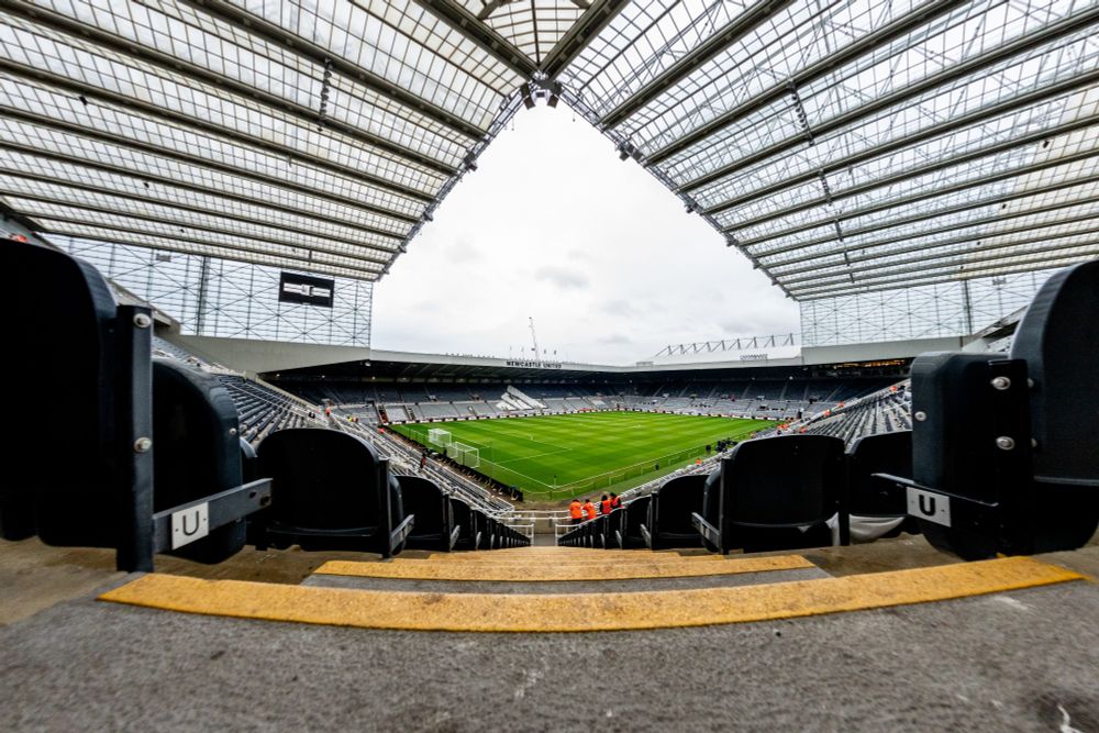 Newcastle United's St James' Park stadium