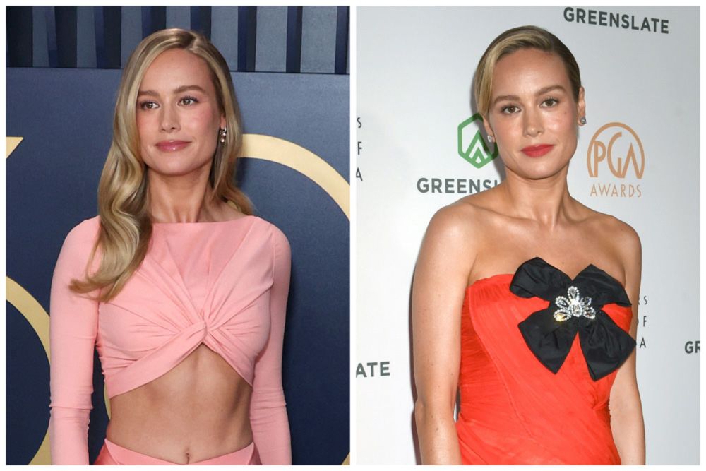 Style File: THE MARVELS & LESSONS IN CHEMISTRY Star Brie Larson at the SAGs and the PGA Awards - Tom + Lorenzo