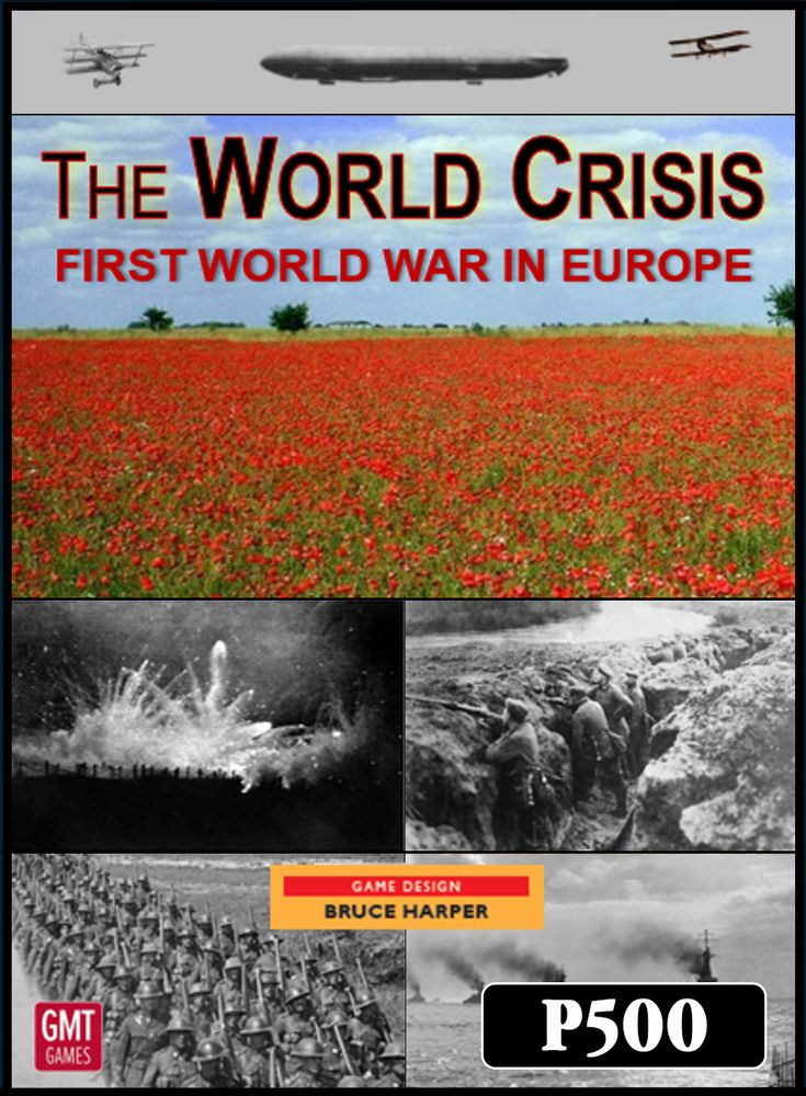 P500 Cover Art for Bruce Harper's New Game The World Crisis
