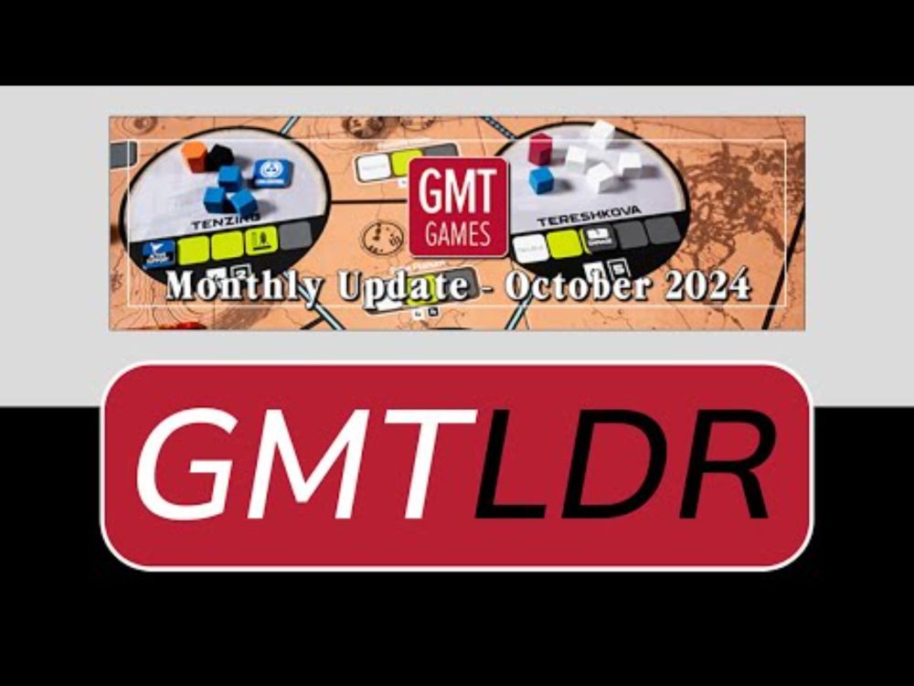 GMTLDR: October 2024 Customer Update