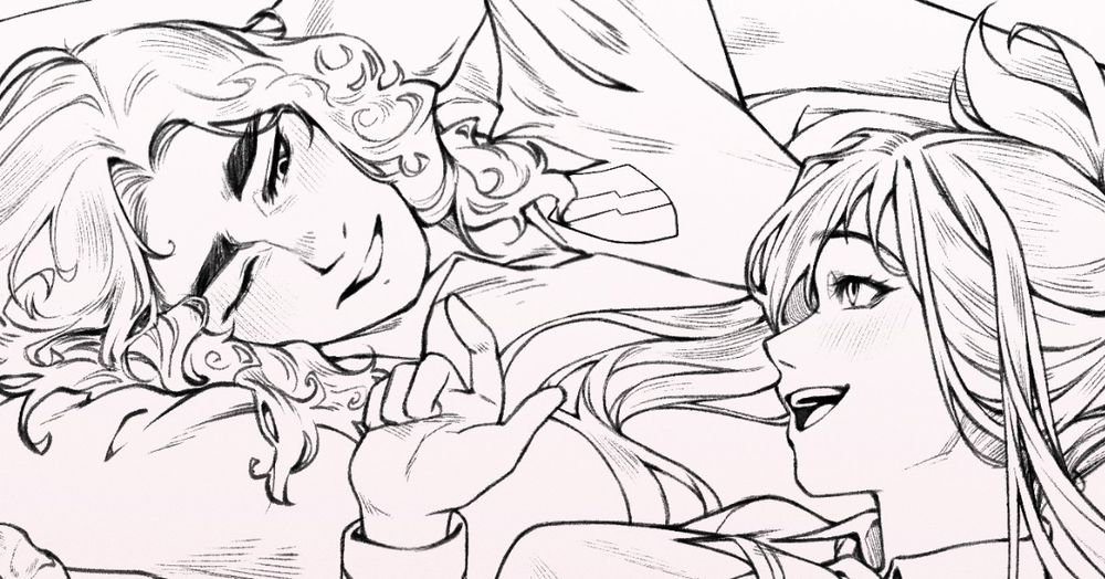 Two students grow closer, abandoning their snacks for a cuddle and conversation