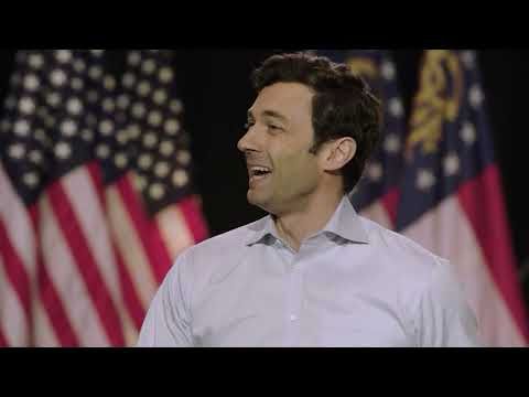 “Georgia will bow to no king.” Full speech from Jon Ossoff in Atlanta: