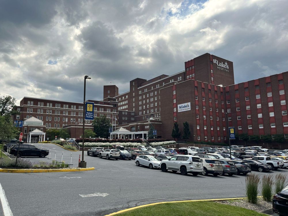 St. Luke’s University Hospital – Bethlehem. From Wikimedia Commons.