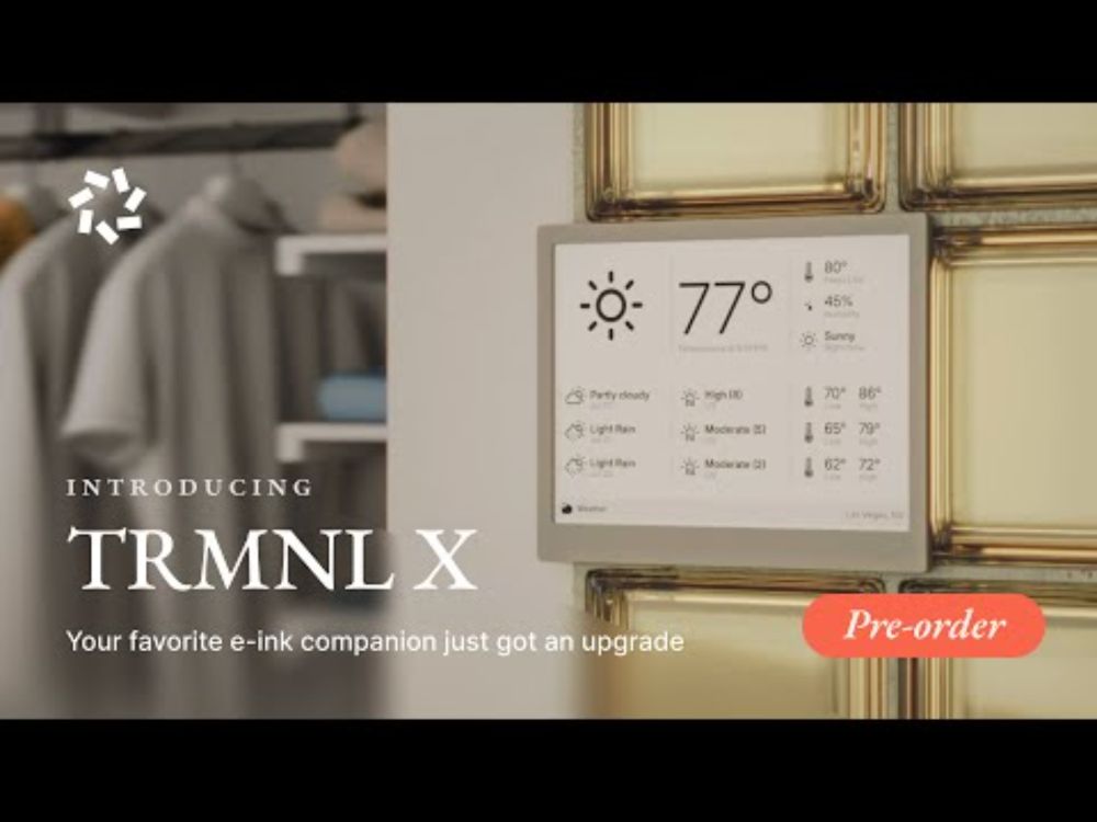 Introducing TRMNL X