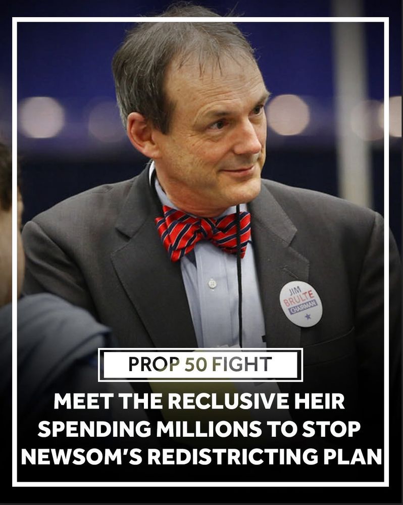 Picture of Charles munger jr. Fighting to stop prop 50 in California. 