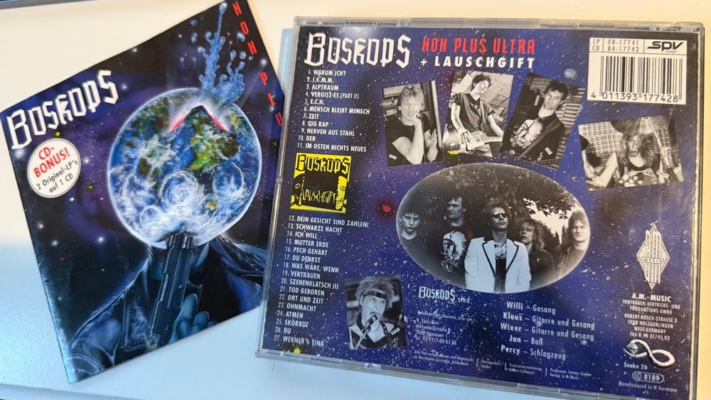 Boskops CD Non Plus Ultra + Lauschgift