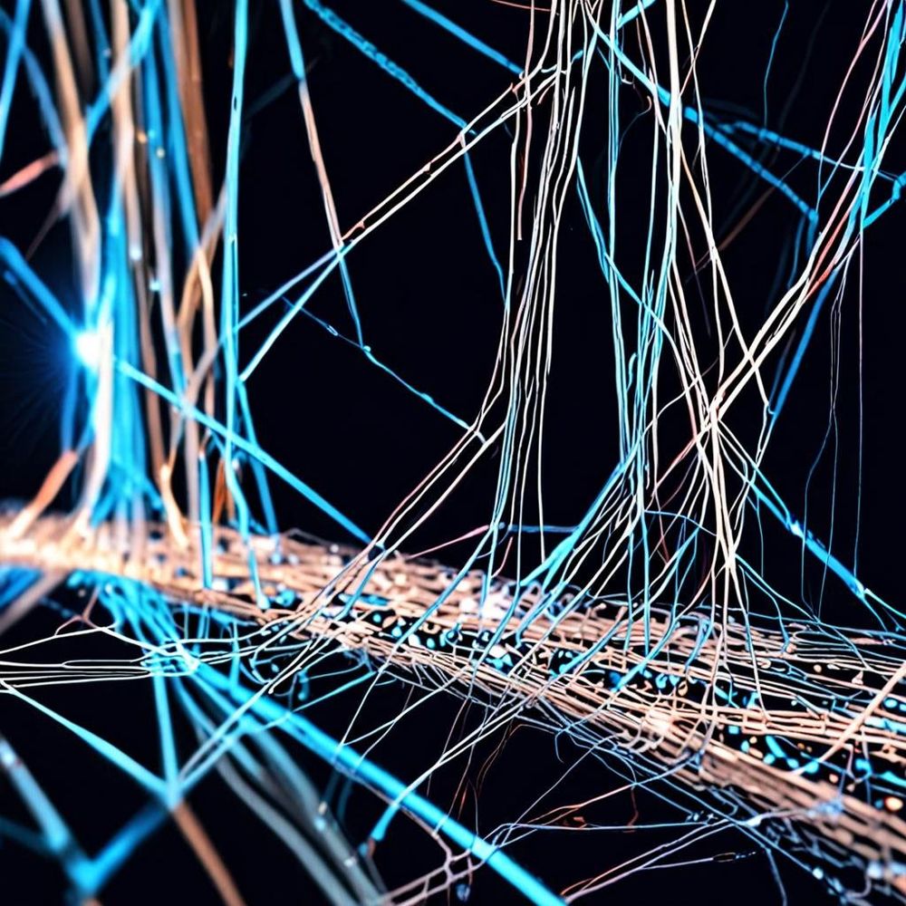 AI-generated tech visualization